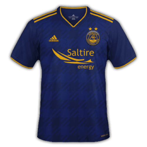 Camiseta Aberdeen Visitante 2025-26