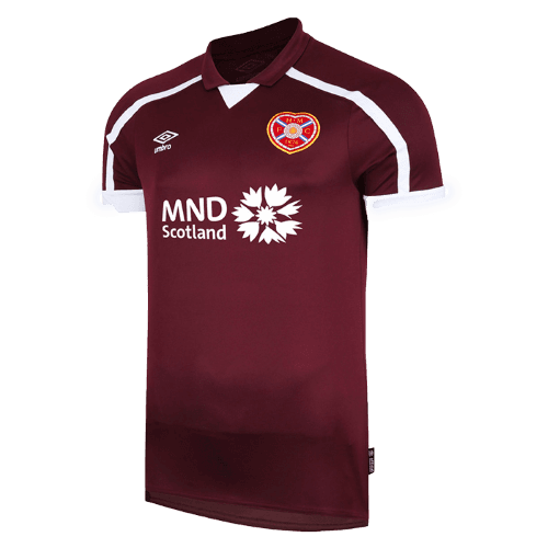Camiseta Heart of Midlothian Local 2025-26