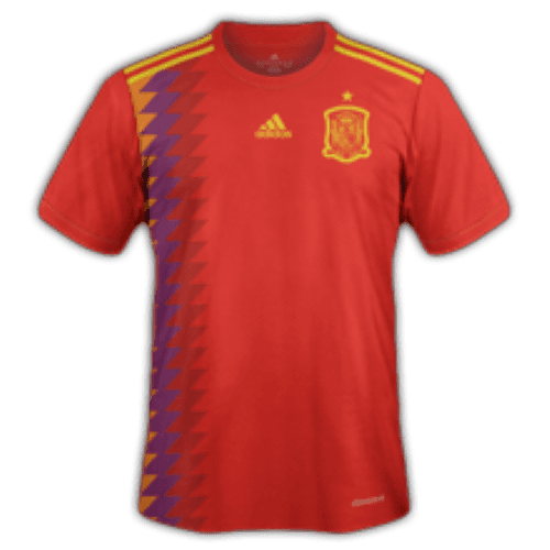 Camiseta Spain Local Mundial 2026